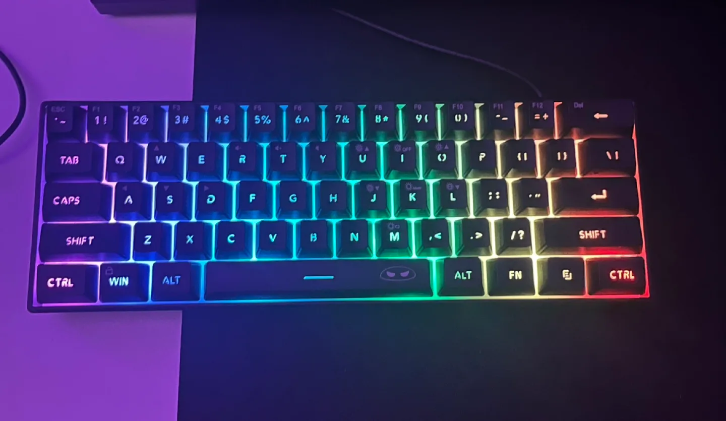 Gaming Keyboard 60% with RGB thumbnail