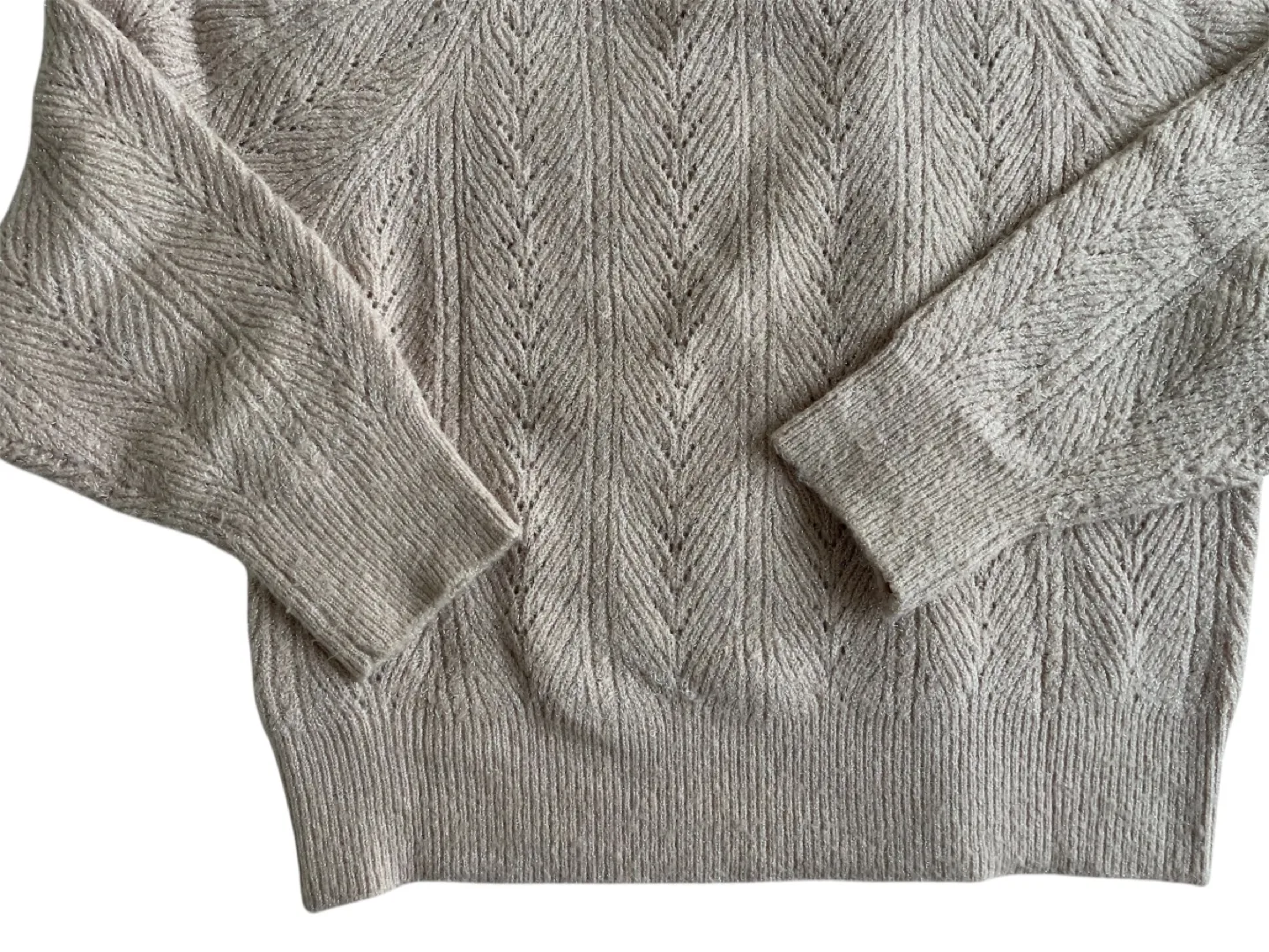 Mango Blush Pink Knit Sweater image indicator(5)