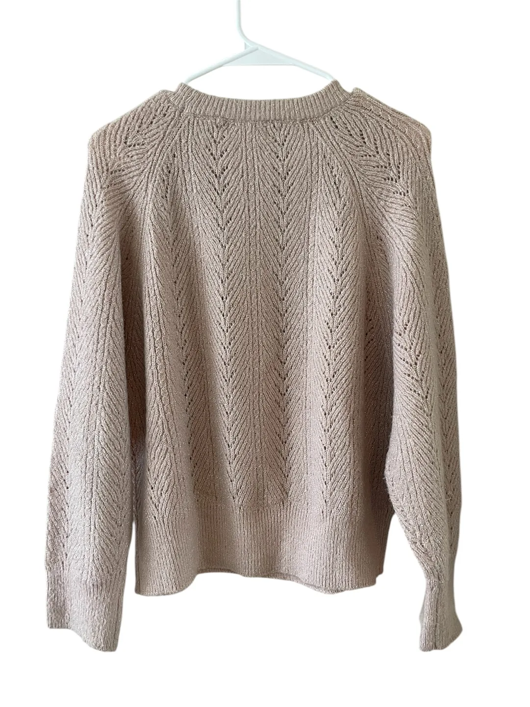 Mango Blush Pink Knit Sweater image indicator(6)