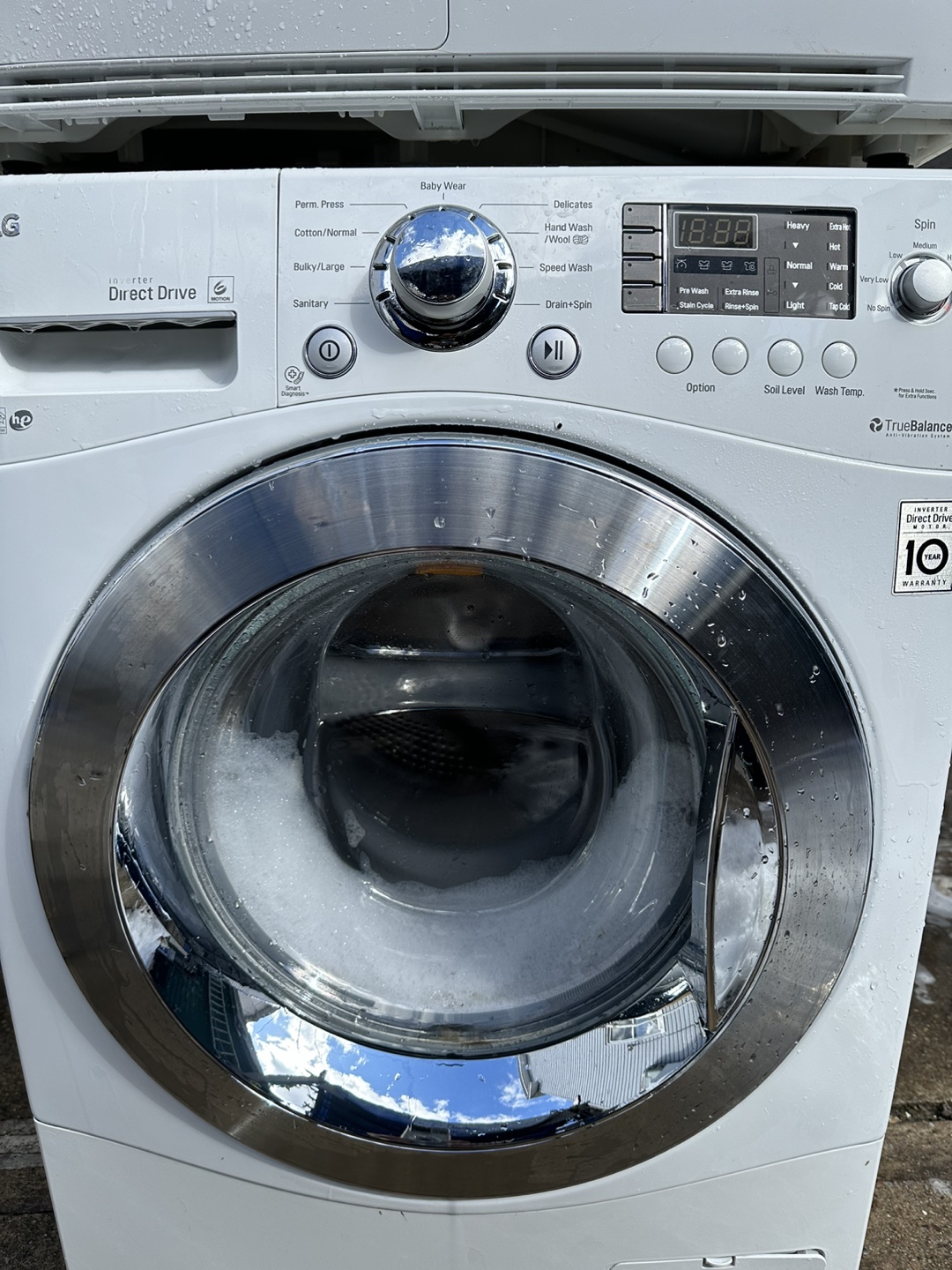 LG Washer and Dryer Set - White - photo 5