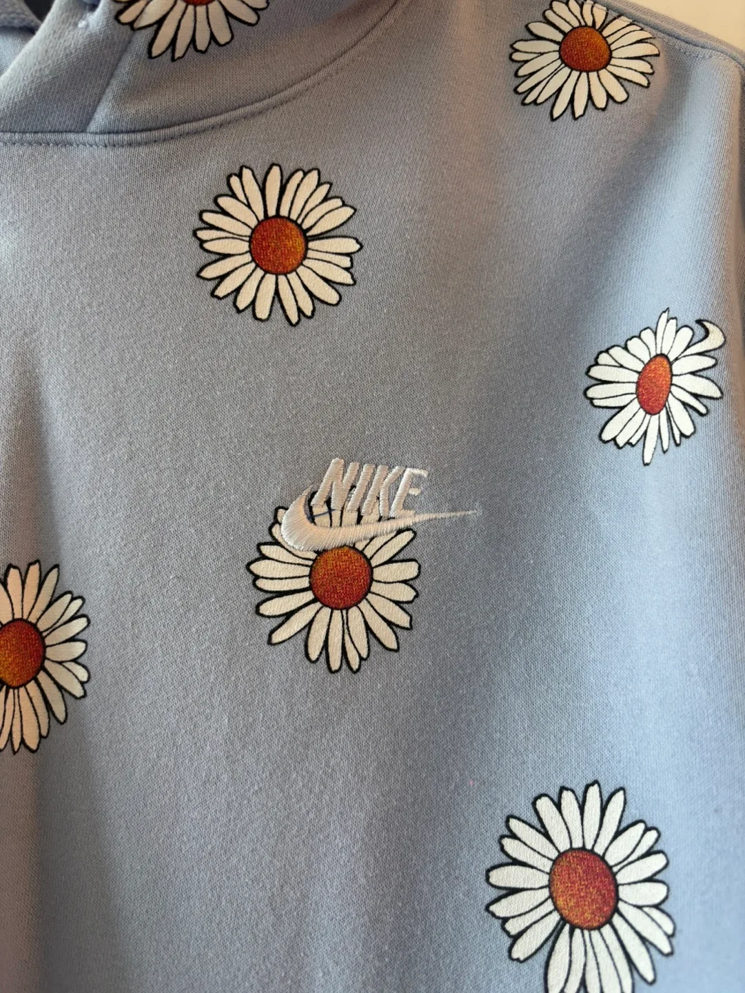 Nike Daisy Print Hoodie - Size Small image indicator(2)