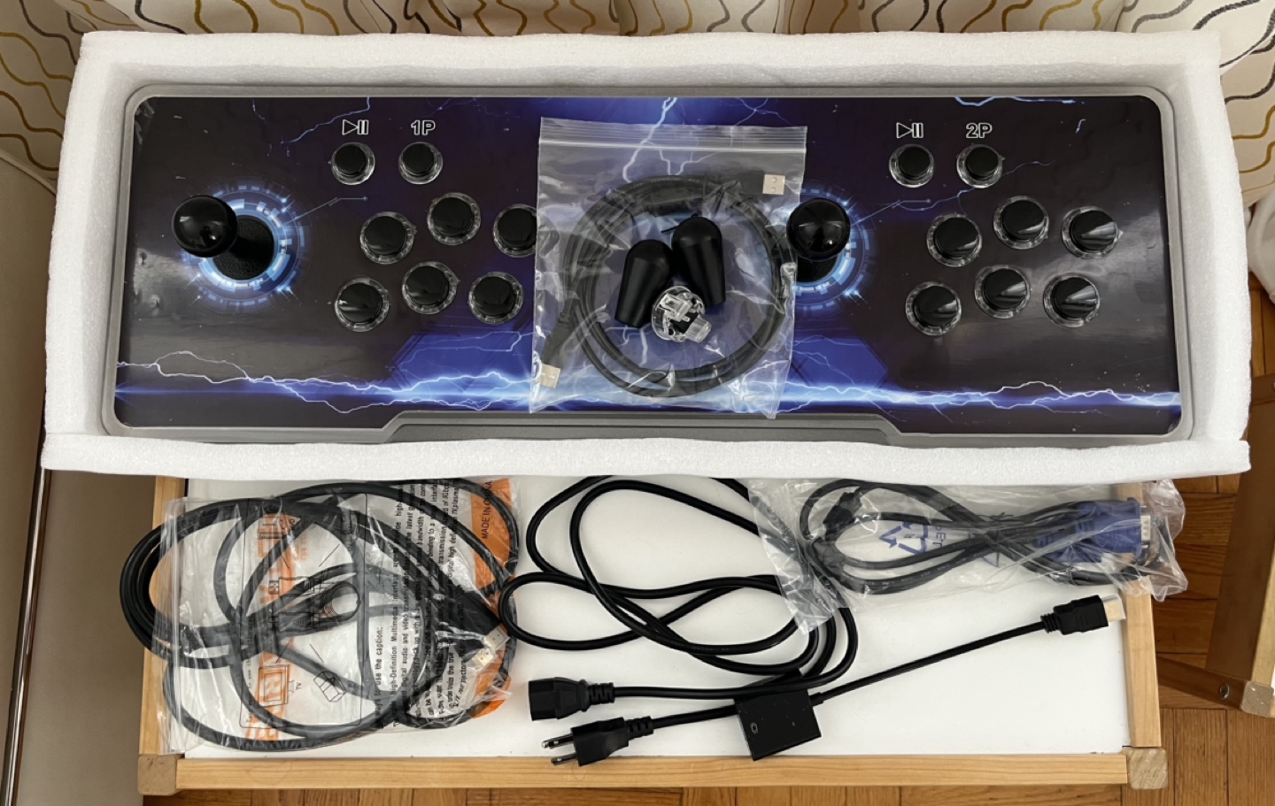 LIFAVOVY Pandora Box 18s Arcade Console - 8000+ Games - photo 2