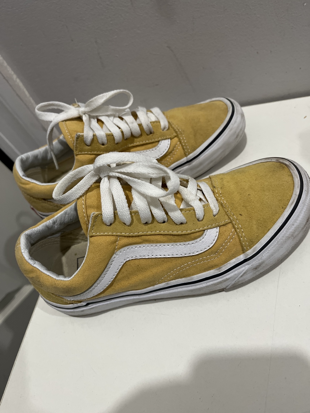 Yellow Vans Old Skool Sneakers - photo 2