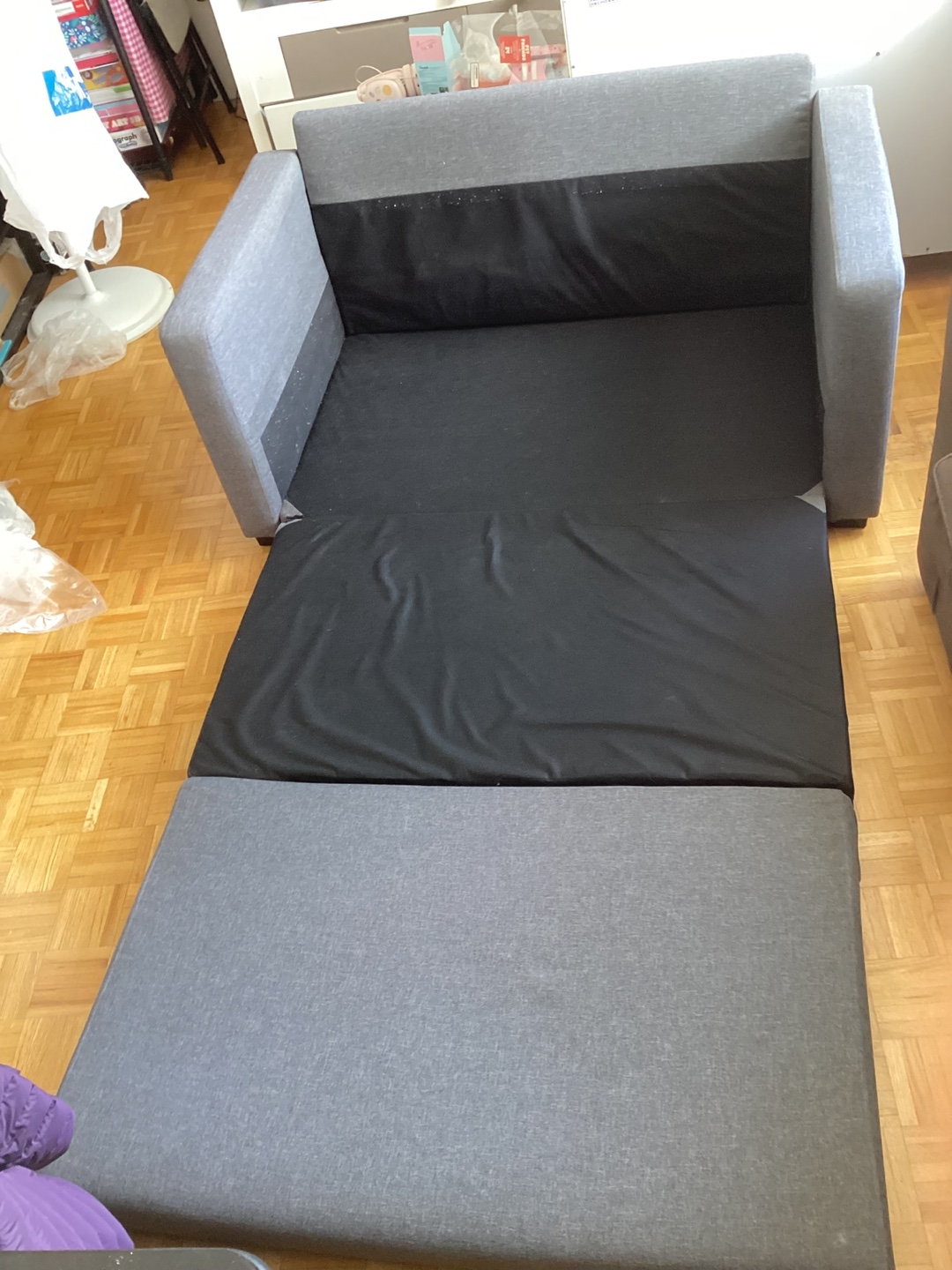 Grey sofabed - photo 3