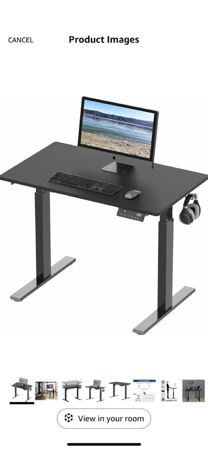 SHW Electric Height Adjustable Standing Desk - Brand New in Box - photo 3