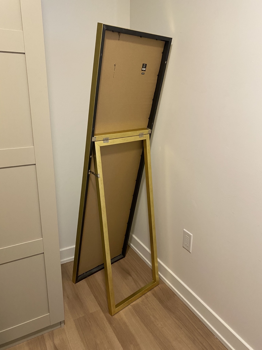 Full-Length Gold Frame Mirror - photo 4
