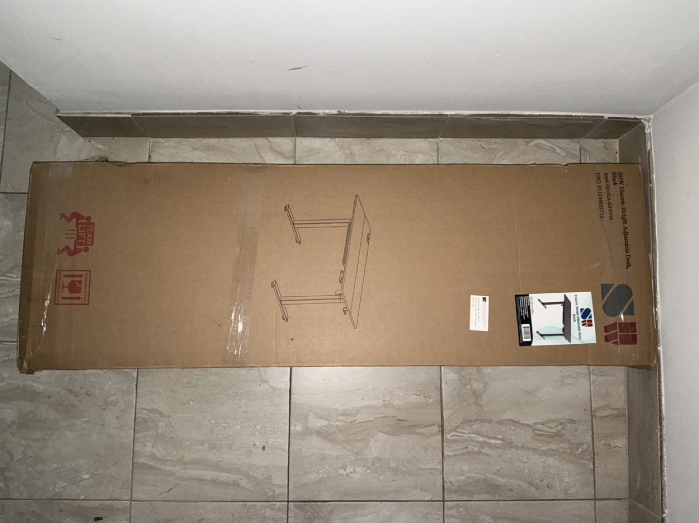 SHW Electric Height Adjustable Standing Desk - Brand New in Box - photo 4