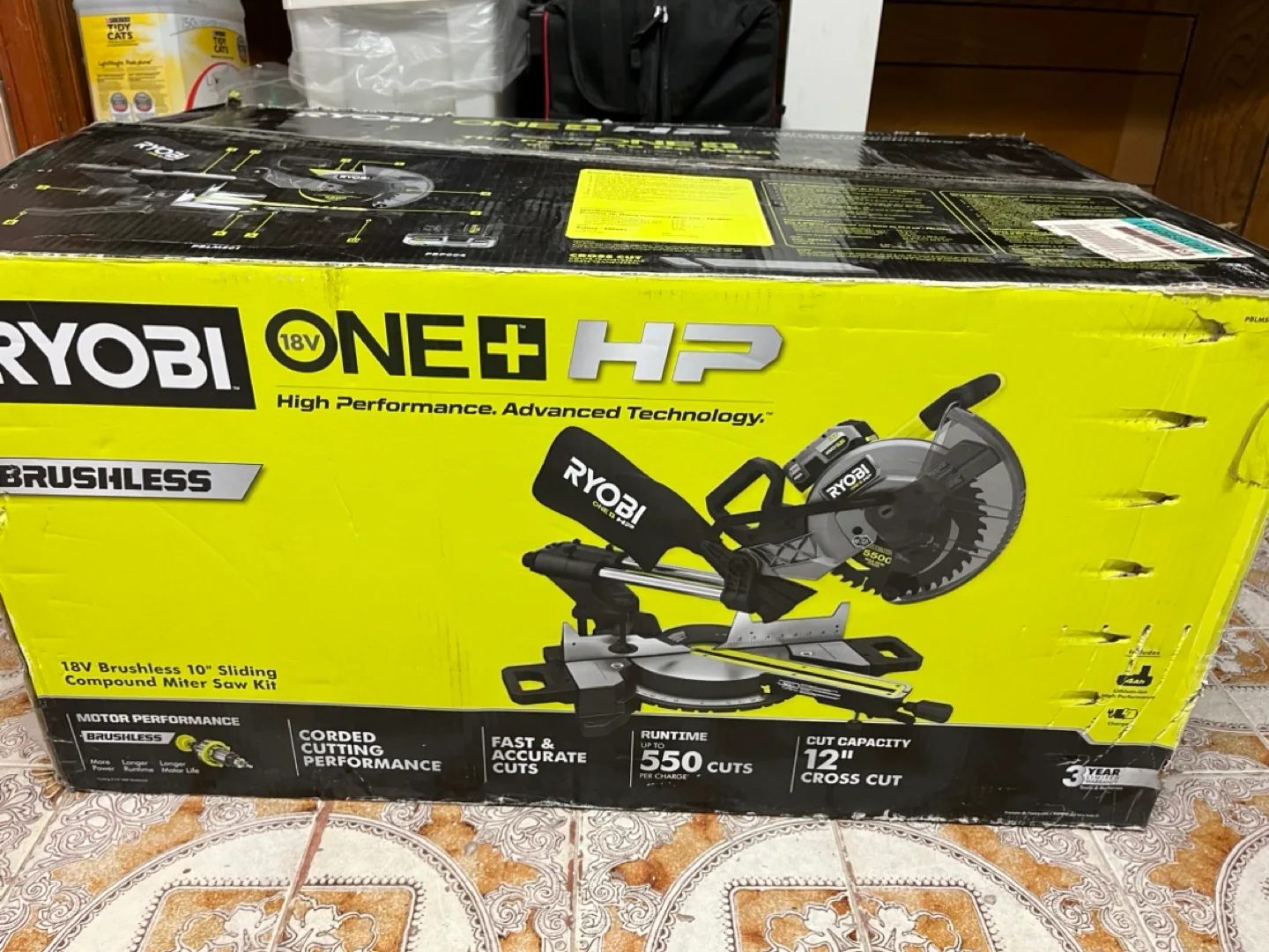 RYOBI 18V ONE+ HP Cordless Tool Kit with Batteries and Charger image indicator(3)