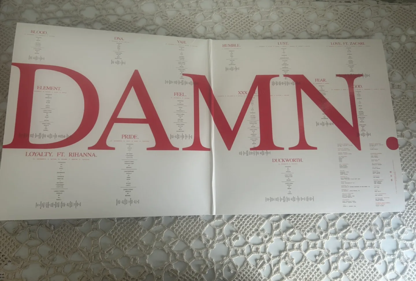 Kendrick Lamar “Damn.” Vinyl image indicator(3)