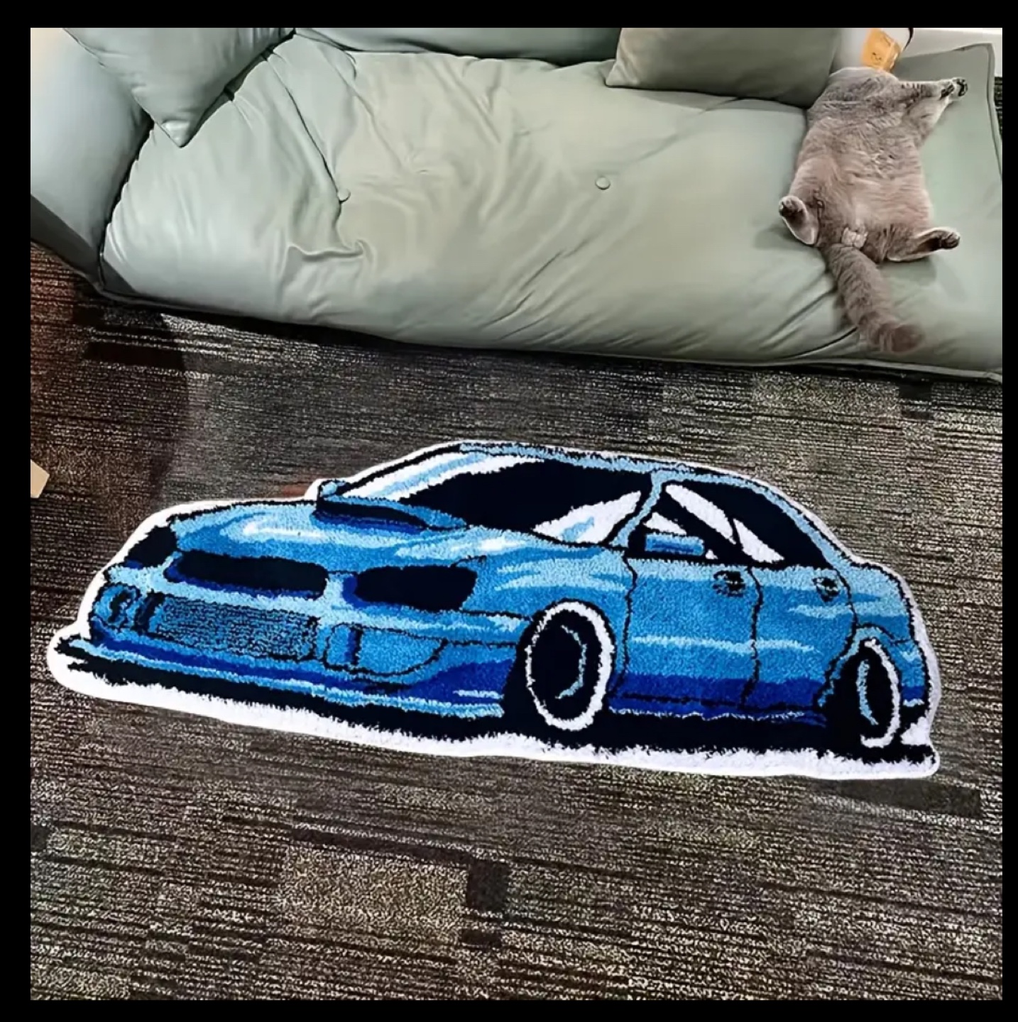 Subaru Impreza WRX Sti Car Rug - photo 3