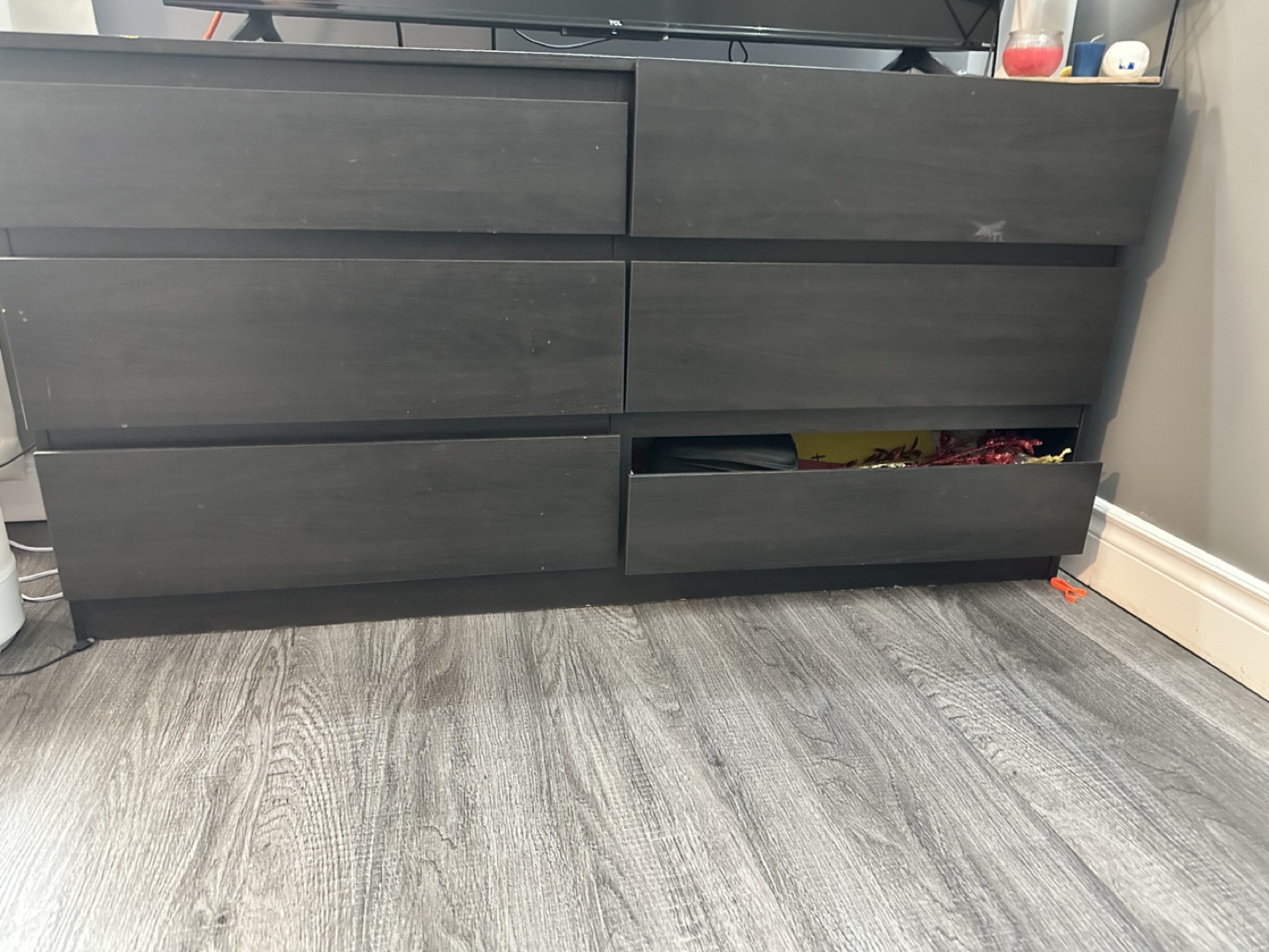 MALM 6-drawer dresser