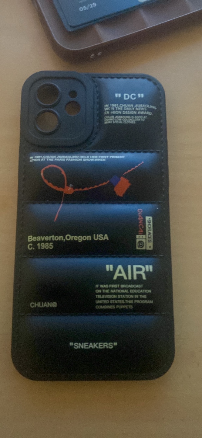 iPhone 12 Case - Black with Unique Design - photo 2