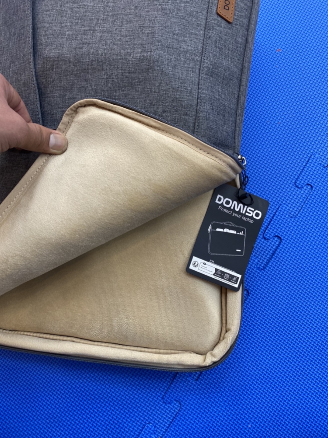 DOMISO Laptop bag - Grey - photo 4