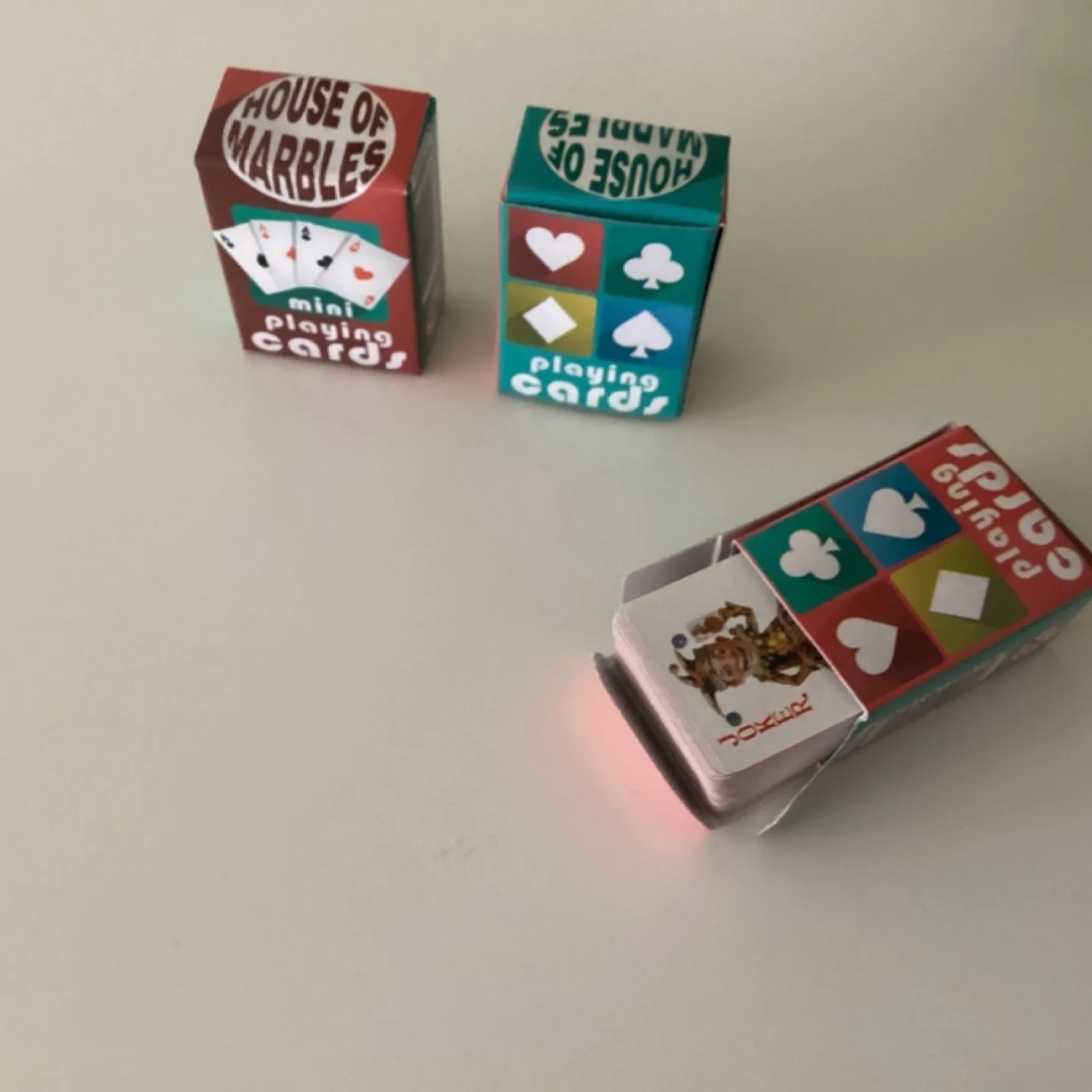 Mini Playing Cards - Set of Three image indicator(2)