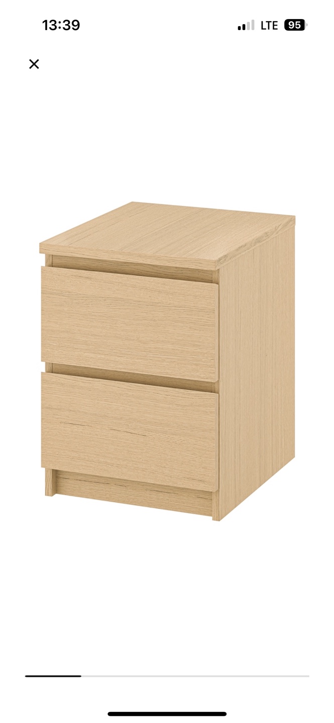 IKEA MALM Bed Frame with Storage & Nighstands - photo 5