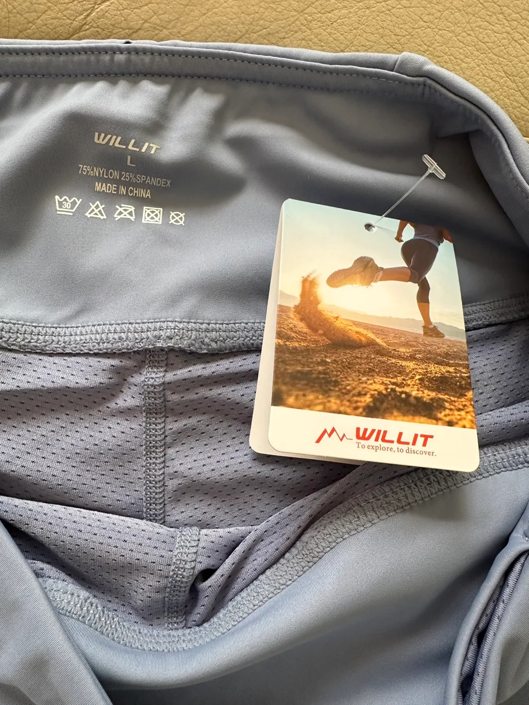 WILLIT Women's Size Large Pleated Tennis/ golf Skirt image indicator(3)