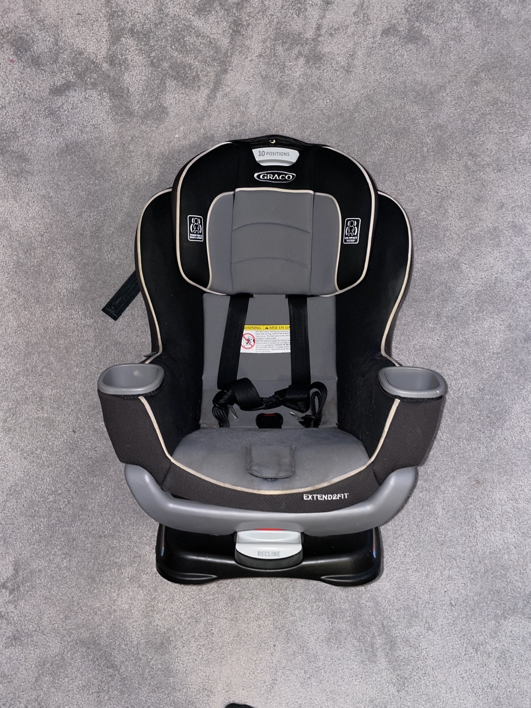 Graco Extend2Fit Convertible Car Seat
