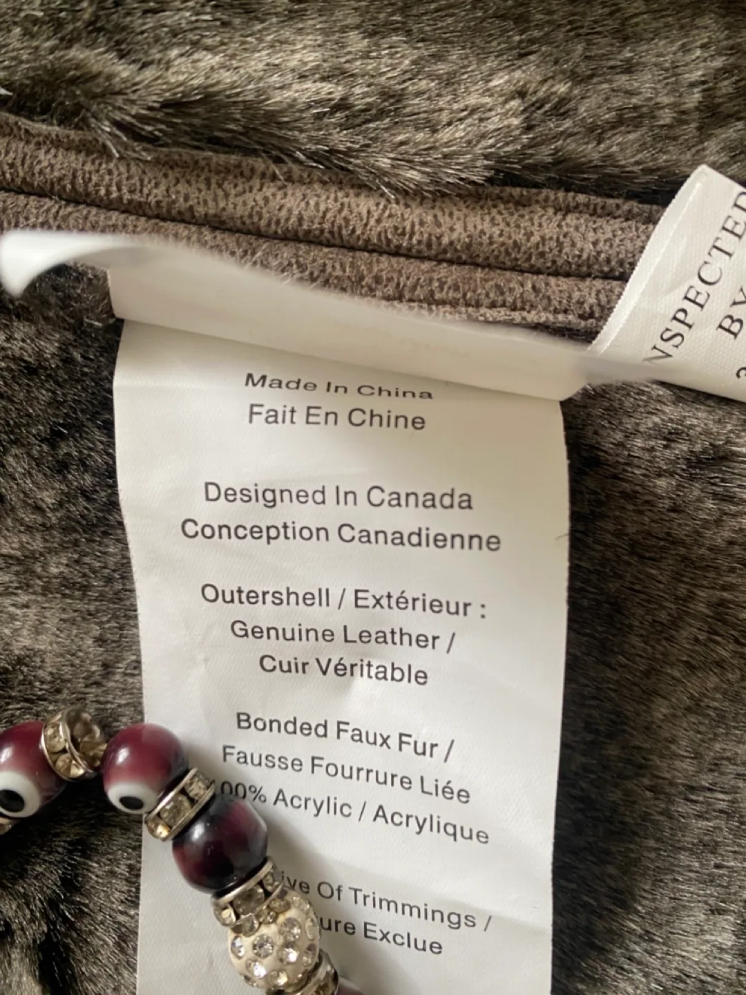 Danier Suede Jacket with Faux Fur image indicator(6)