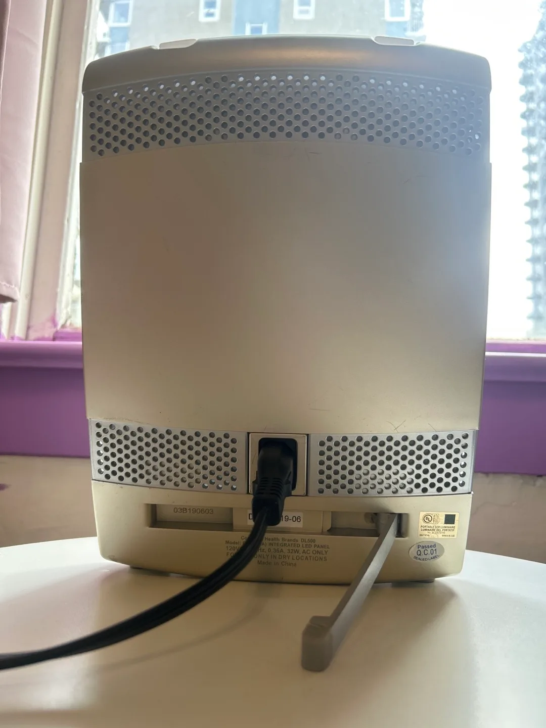 Compass Health Brands DL500 Light Therapy Lamp image indicator(3)