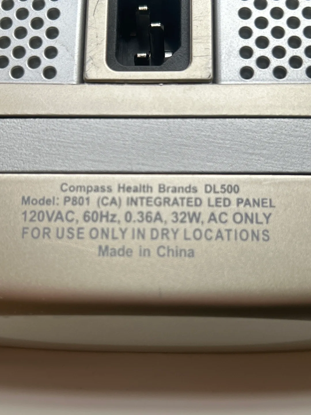 Compass Health Brands DL500 Light Therapy Lamp image indicator(4)