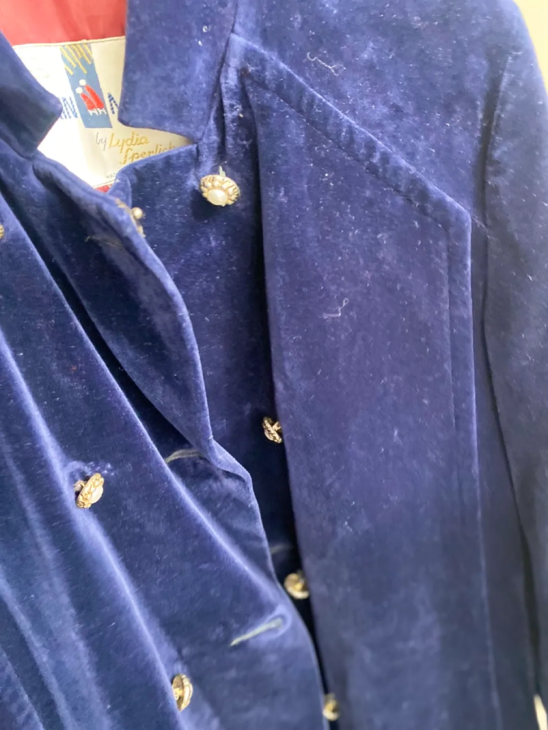 Vintage Rainmaster Velvet Coat image indicator(3)