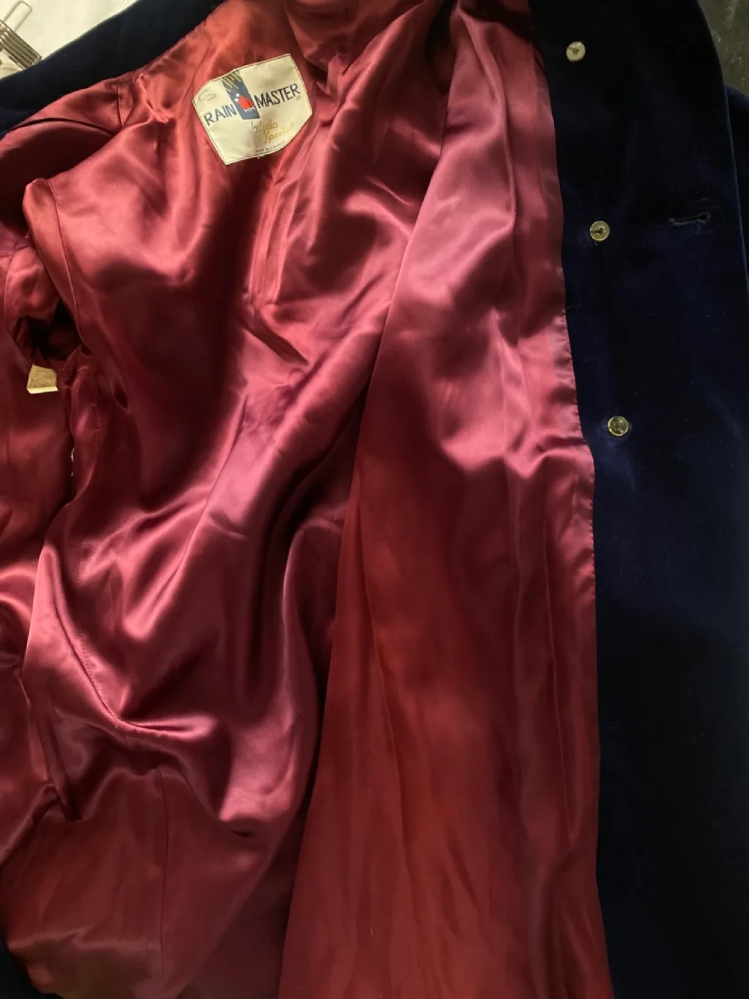 Vintage Rainmaster Velvet Coat image indicator(4)