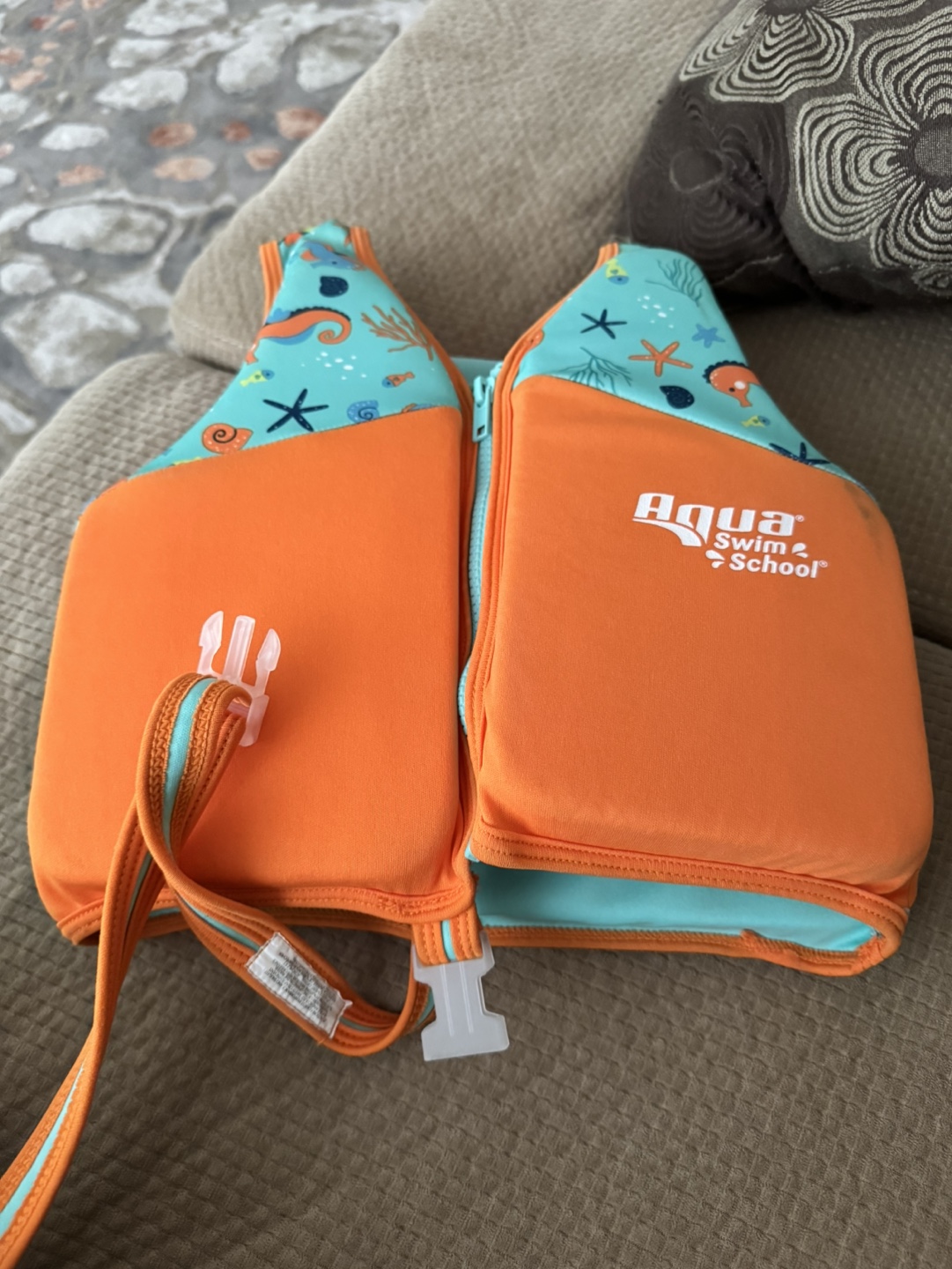 Aqua Swim School Kids Life Jacket Size 4-6 Years