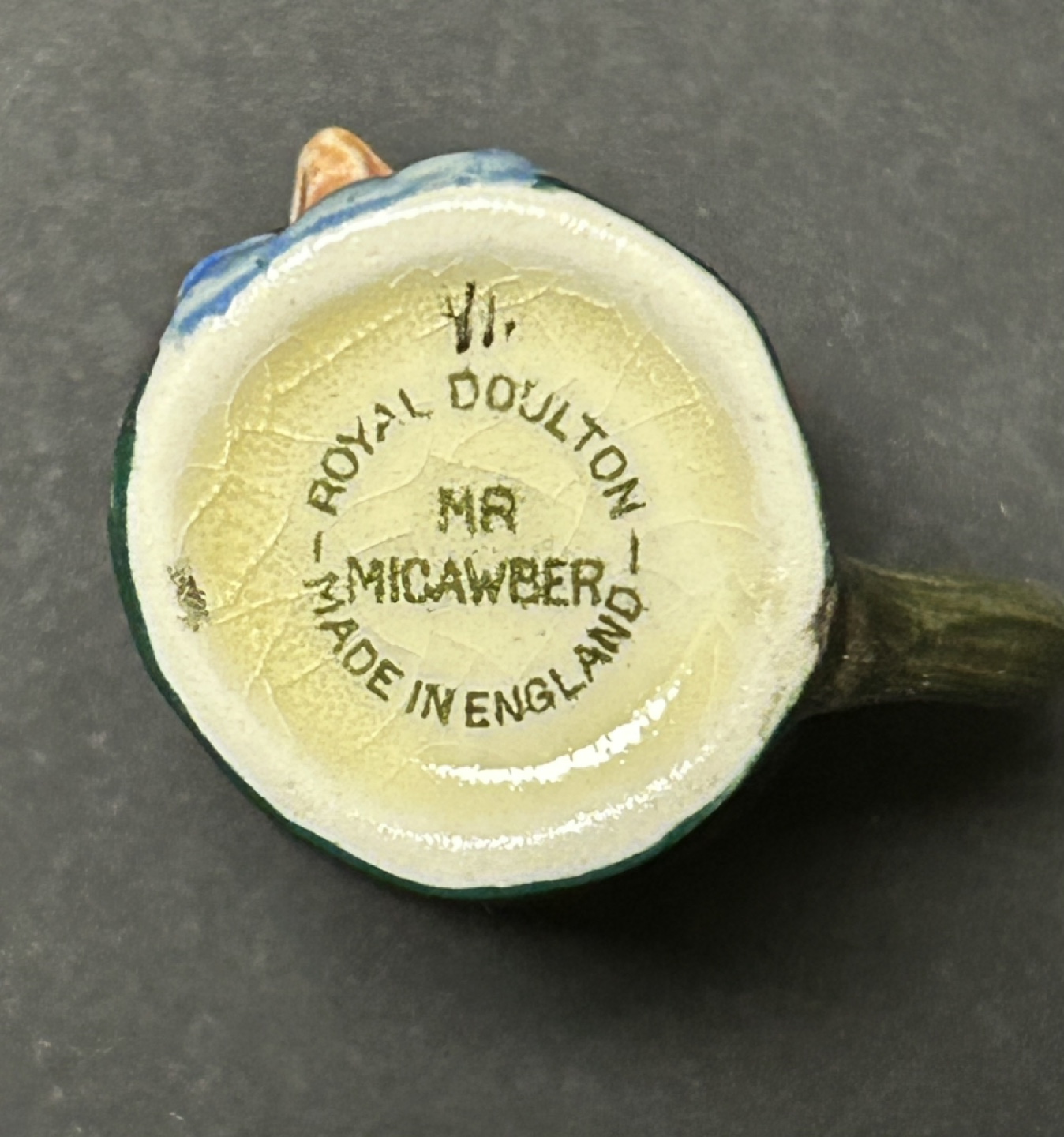 Royal Doulton Mr Micawber Character Jug - photo 4