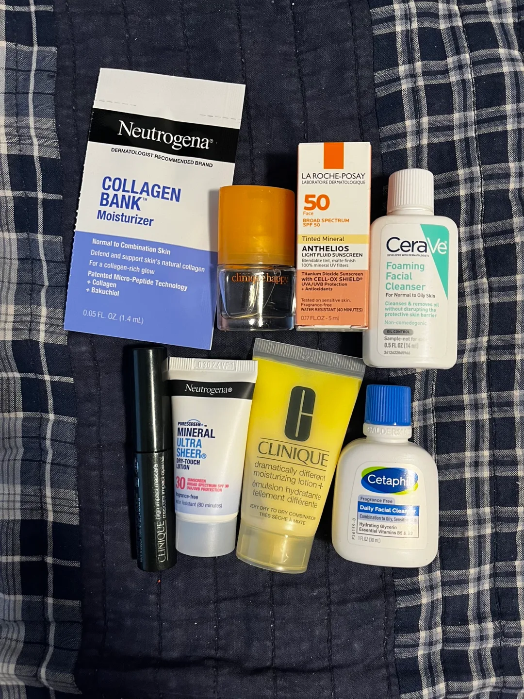 Various Skincare Samples w/ Pouch thumbnail