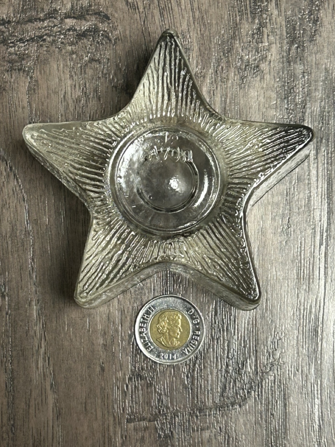 VINTAGE AVON star shaped candle holder. - photo 3