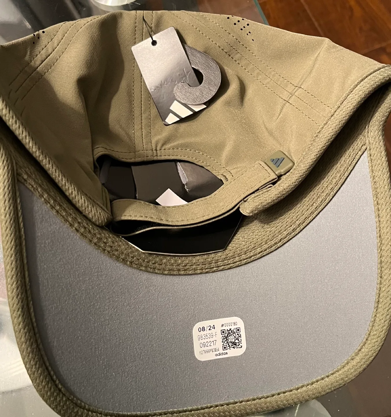 Adidas Aeroready Reflective Adjustable Golf Hat image indicator(3)