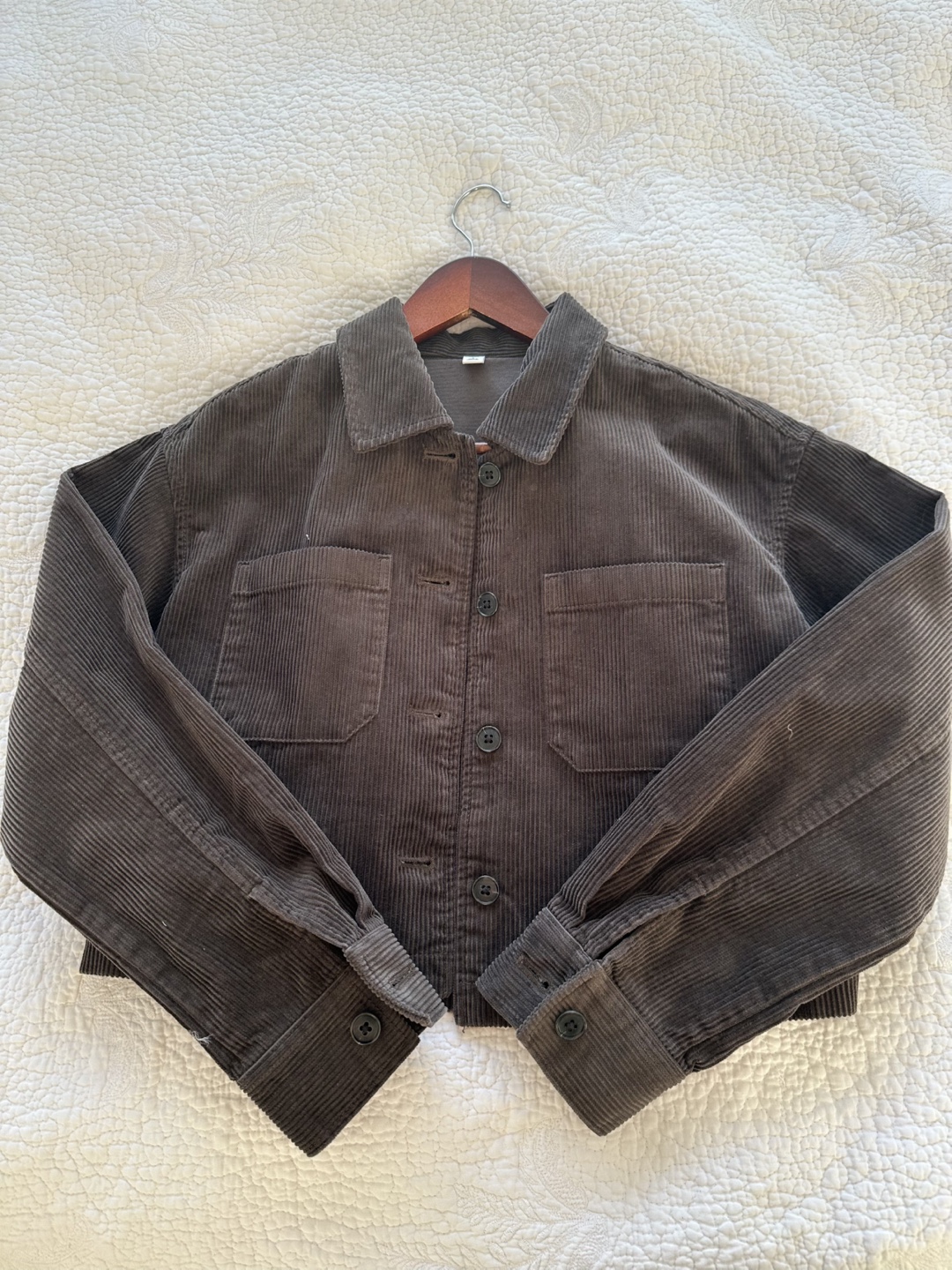 Brown Corduroy Jacket - Size Small