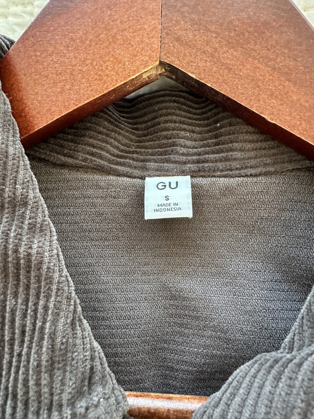 Brown Corduroy Jacket - Size Small - photo 2