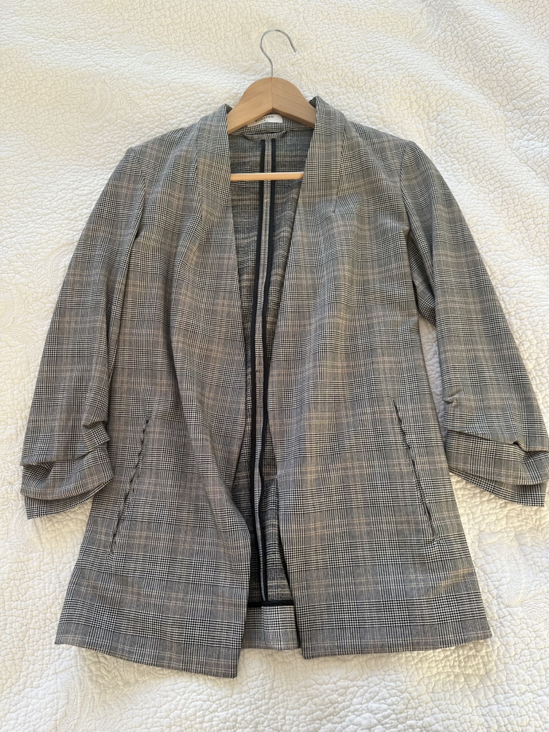 Babaton Plaid Blazer