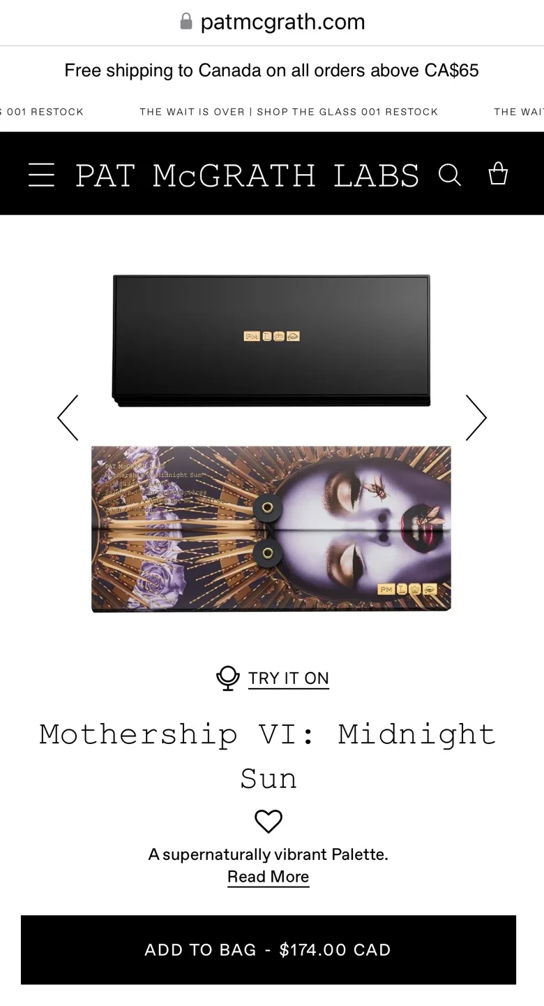 Pat McGrath Labs Mothership VI: Midnight Sun Eyeshadow Palette image indicator(6)
