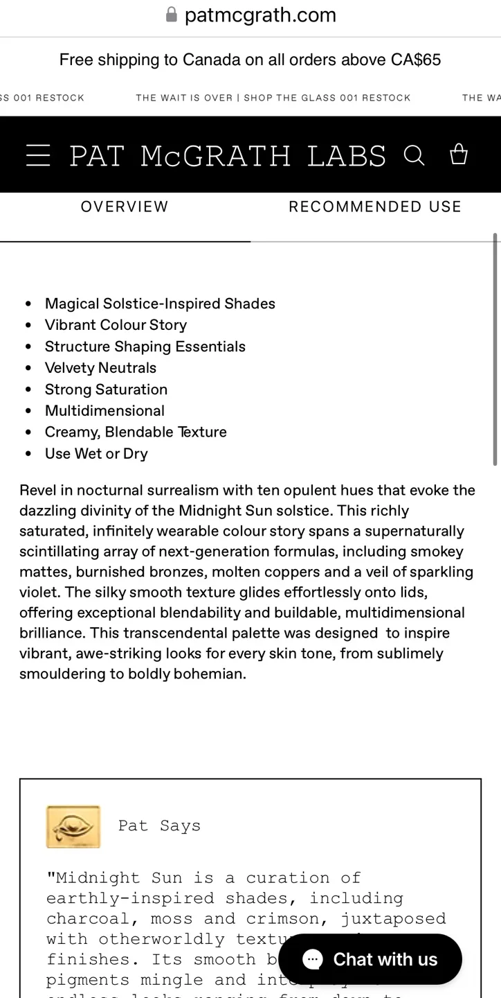 Pat McGrath Labs Mothership VI: Midnight Sun Eyeshadow Palette image indicator(10)