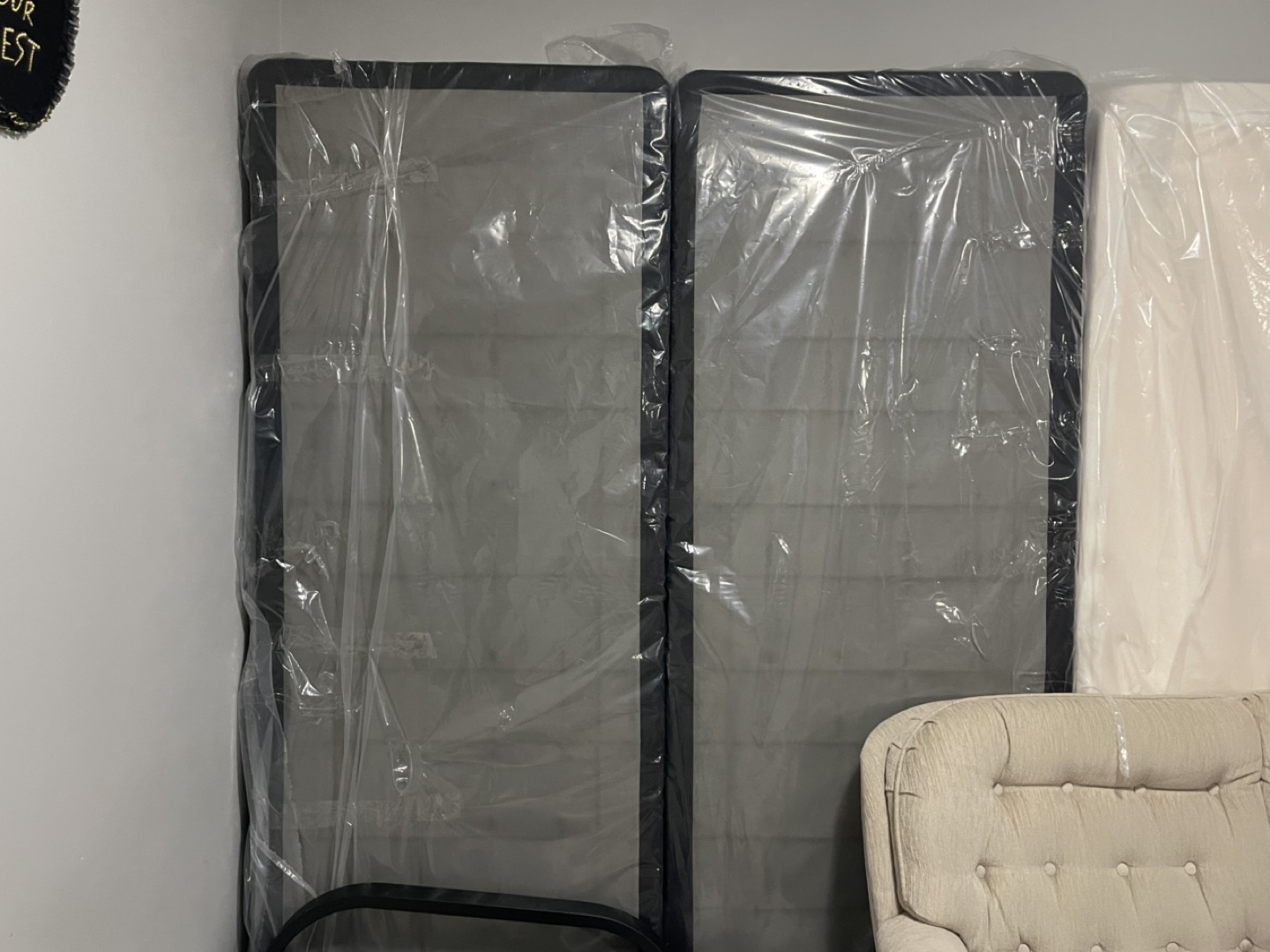 Queen size mattress box
