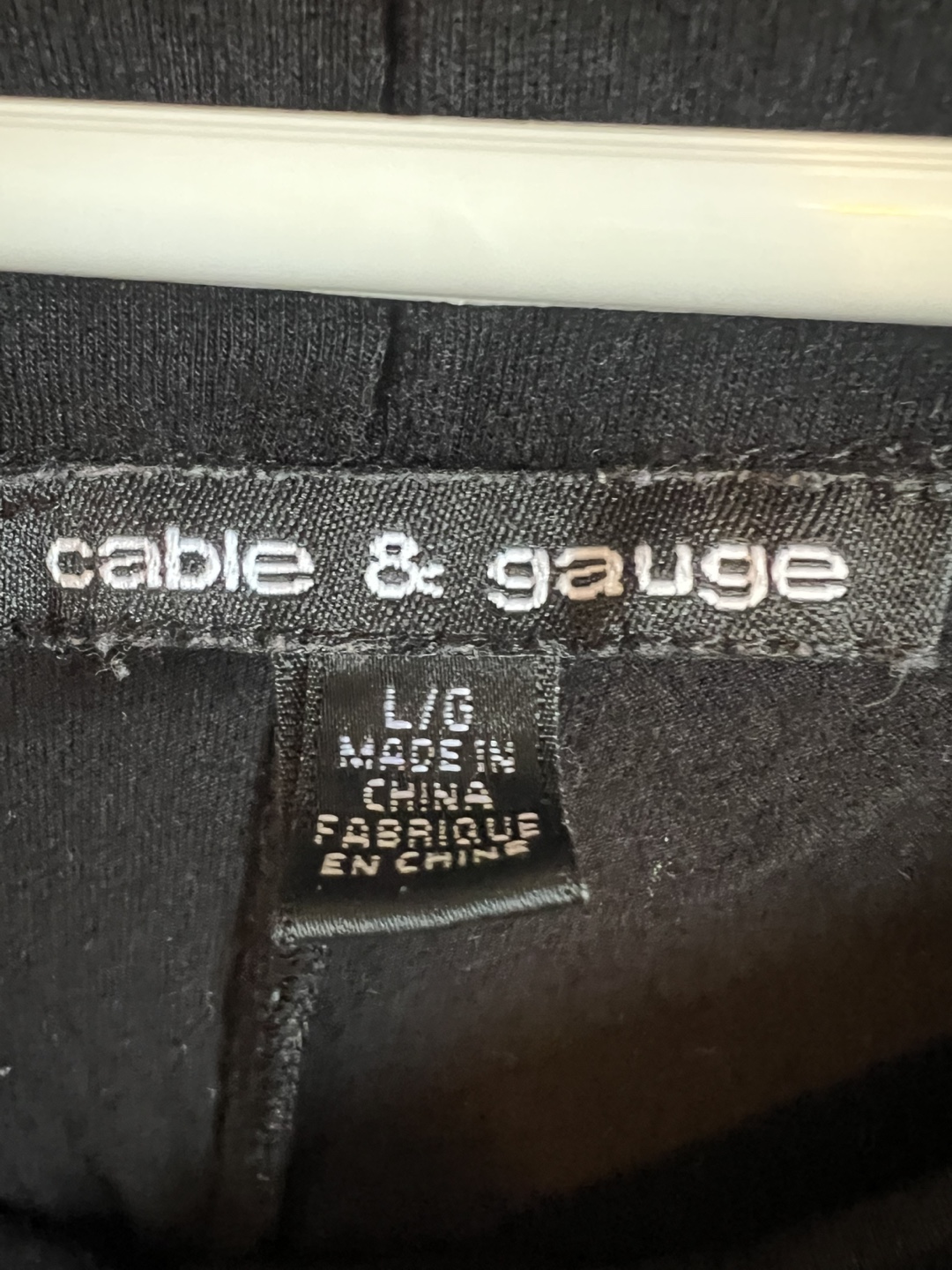 Cable & Gauge Black - photo 2