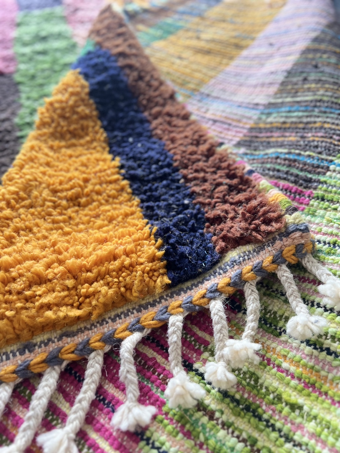 Multicoloured Moroccan Boujaad Rug - photo 5