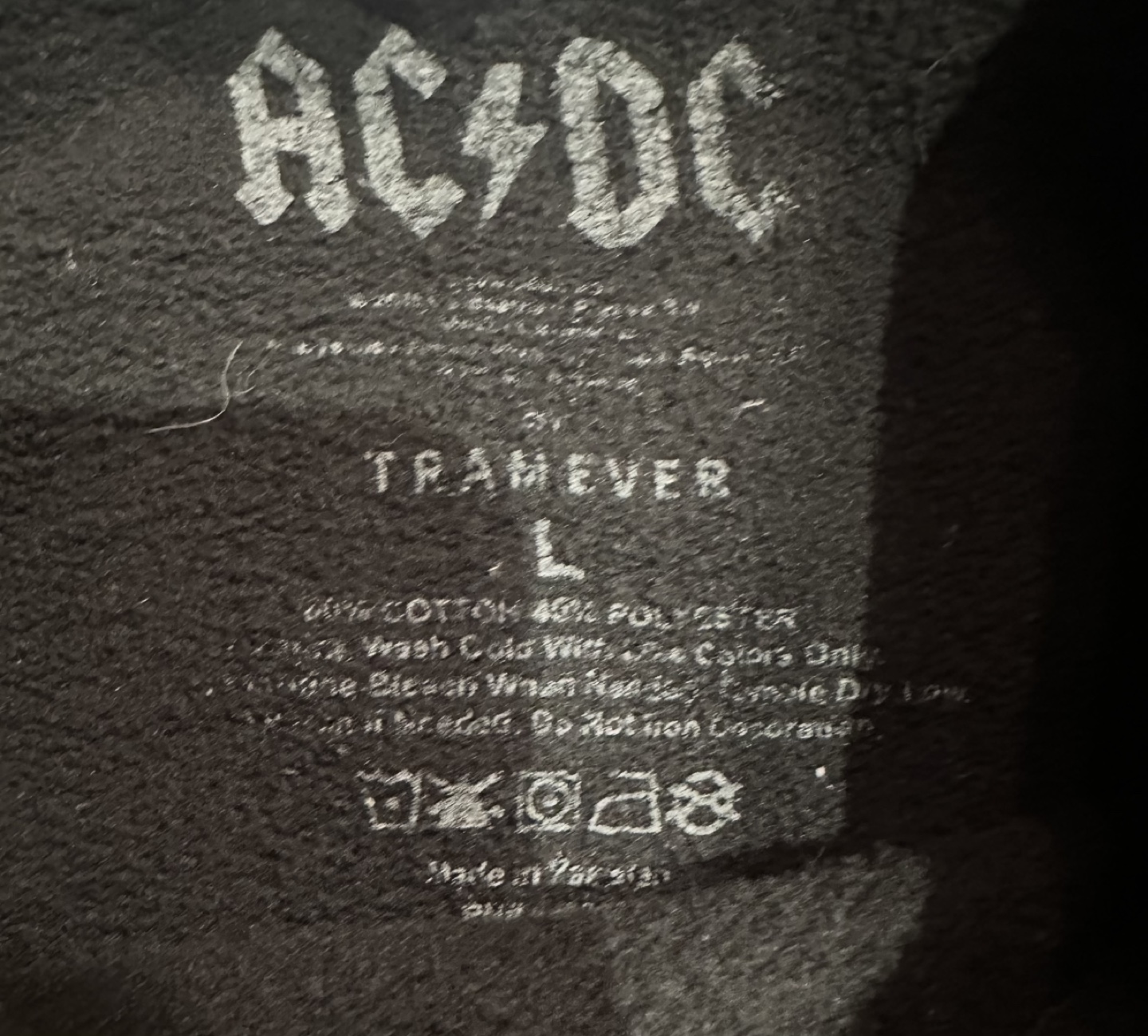 AC/DC Highway to Hell Tour Hoodie - Size Large - photo 3
