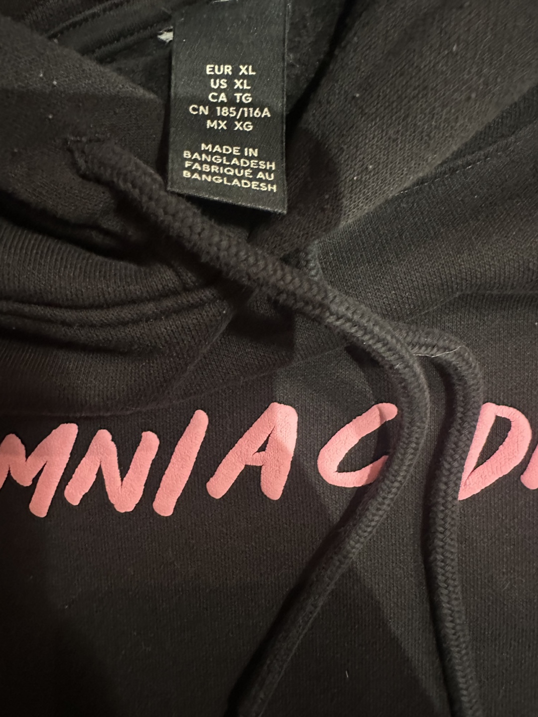 Insomniac Dreams Black Hoodie Size XL - photo 3