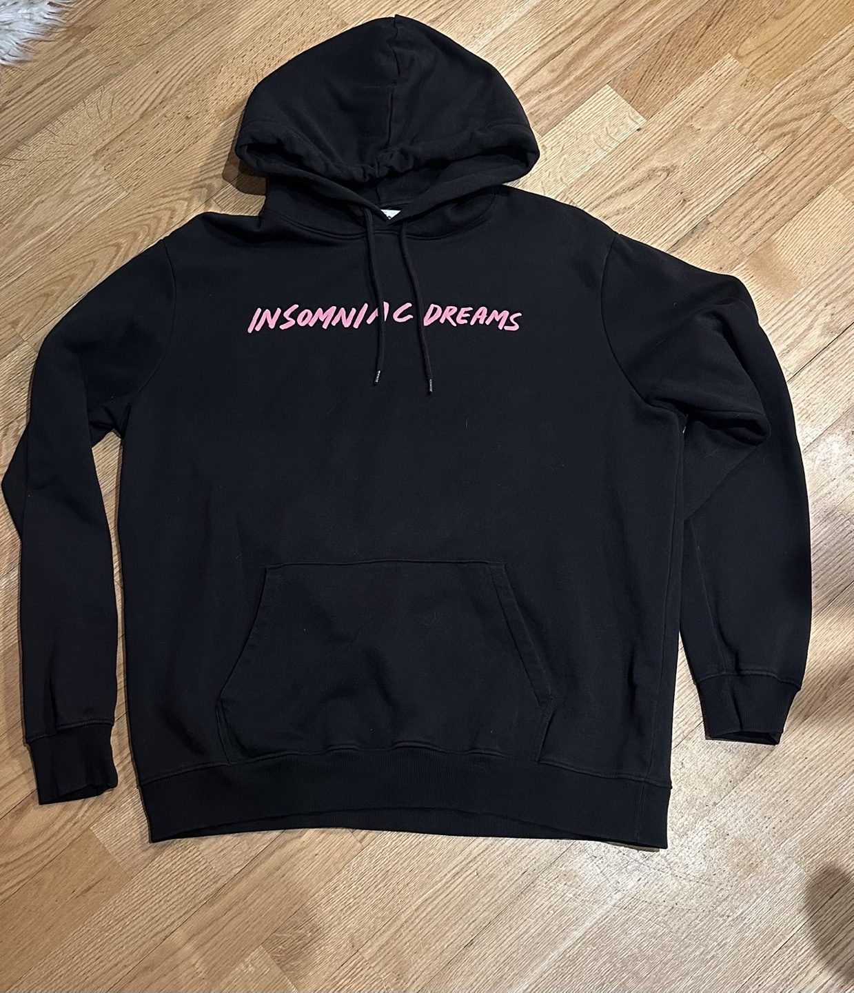 Insomniac Dreams Black Hoodie Size XL