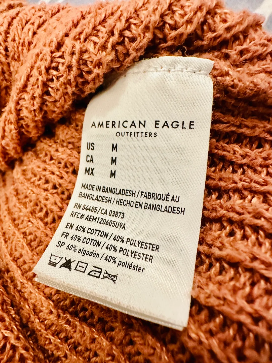 American Eagle Outfitters Medium brownish orange image indicator(3)