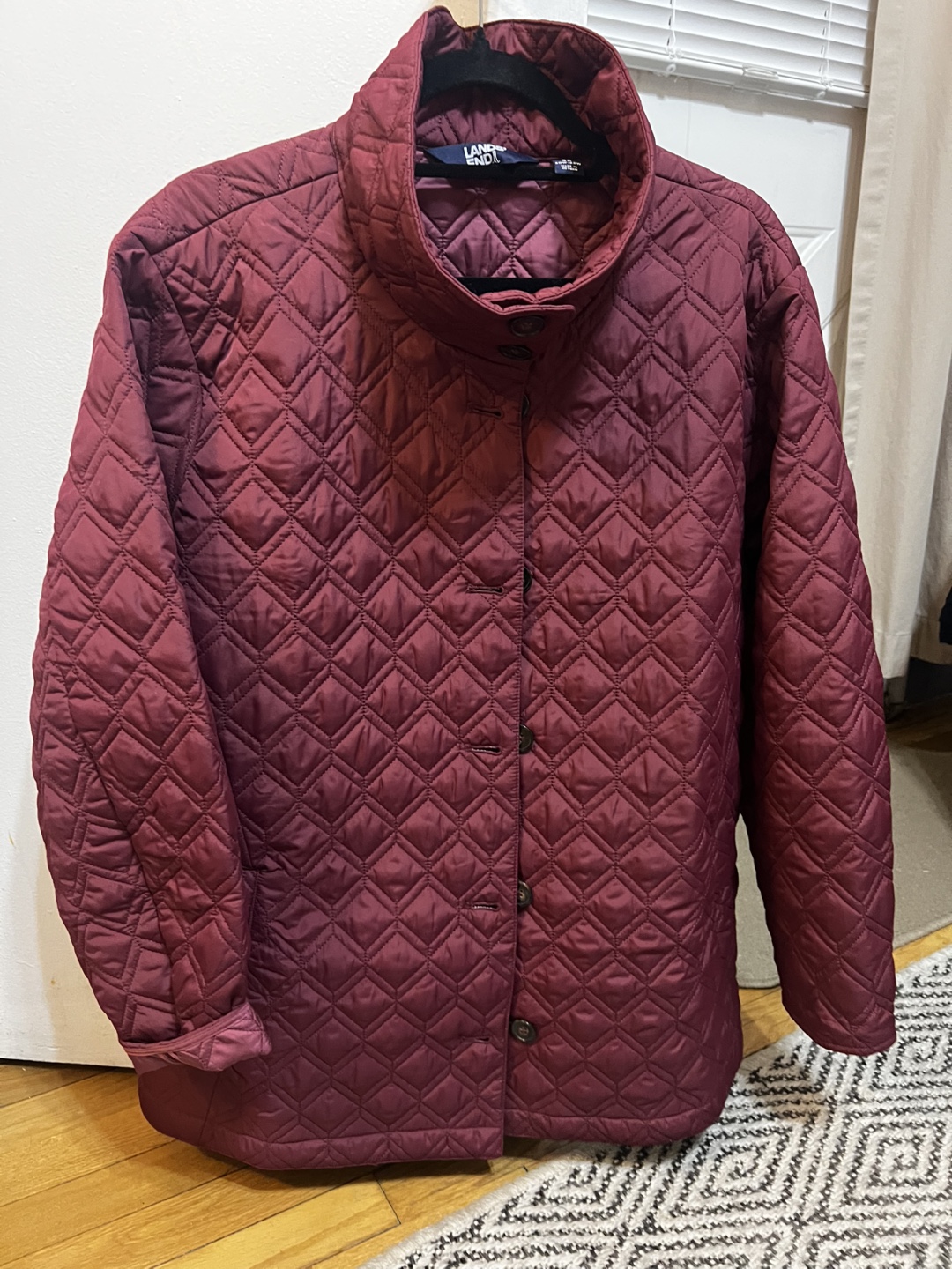 Lands’ End women’s lightweight quilted jacket - photo 2