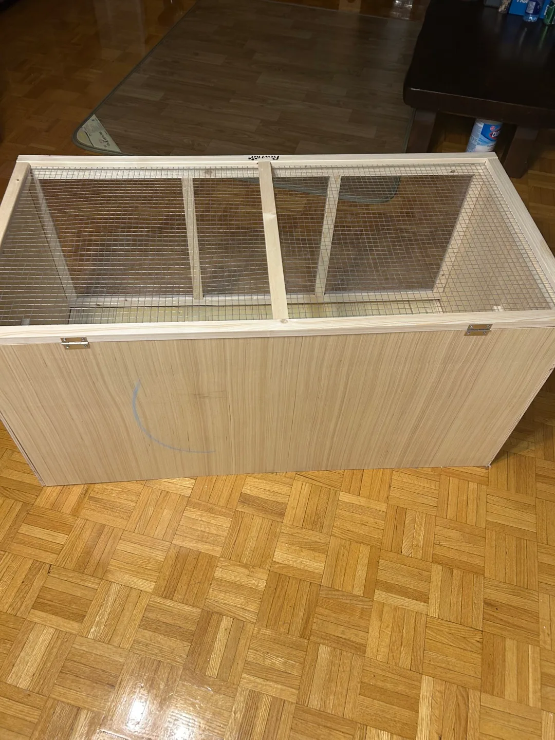 large wooden hamster cage image indicator(2)