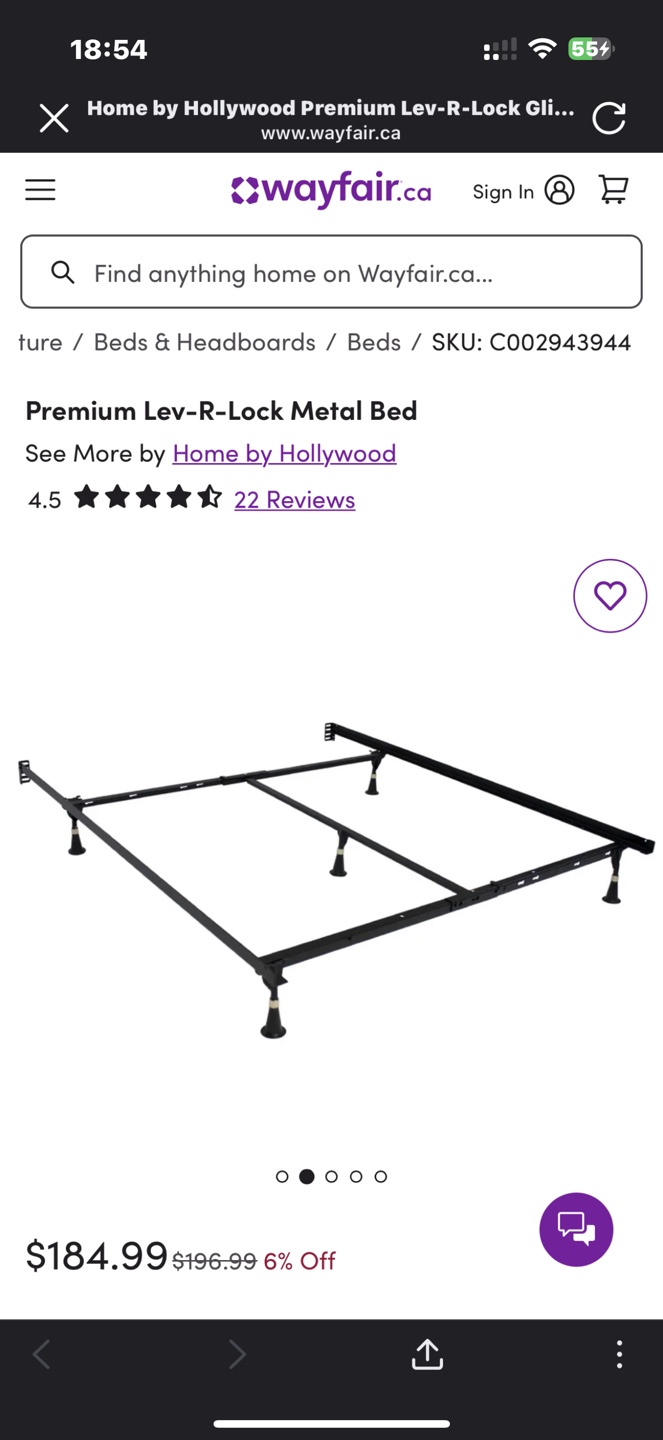 Metal Queen Bed Frame - photo 4