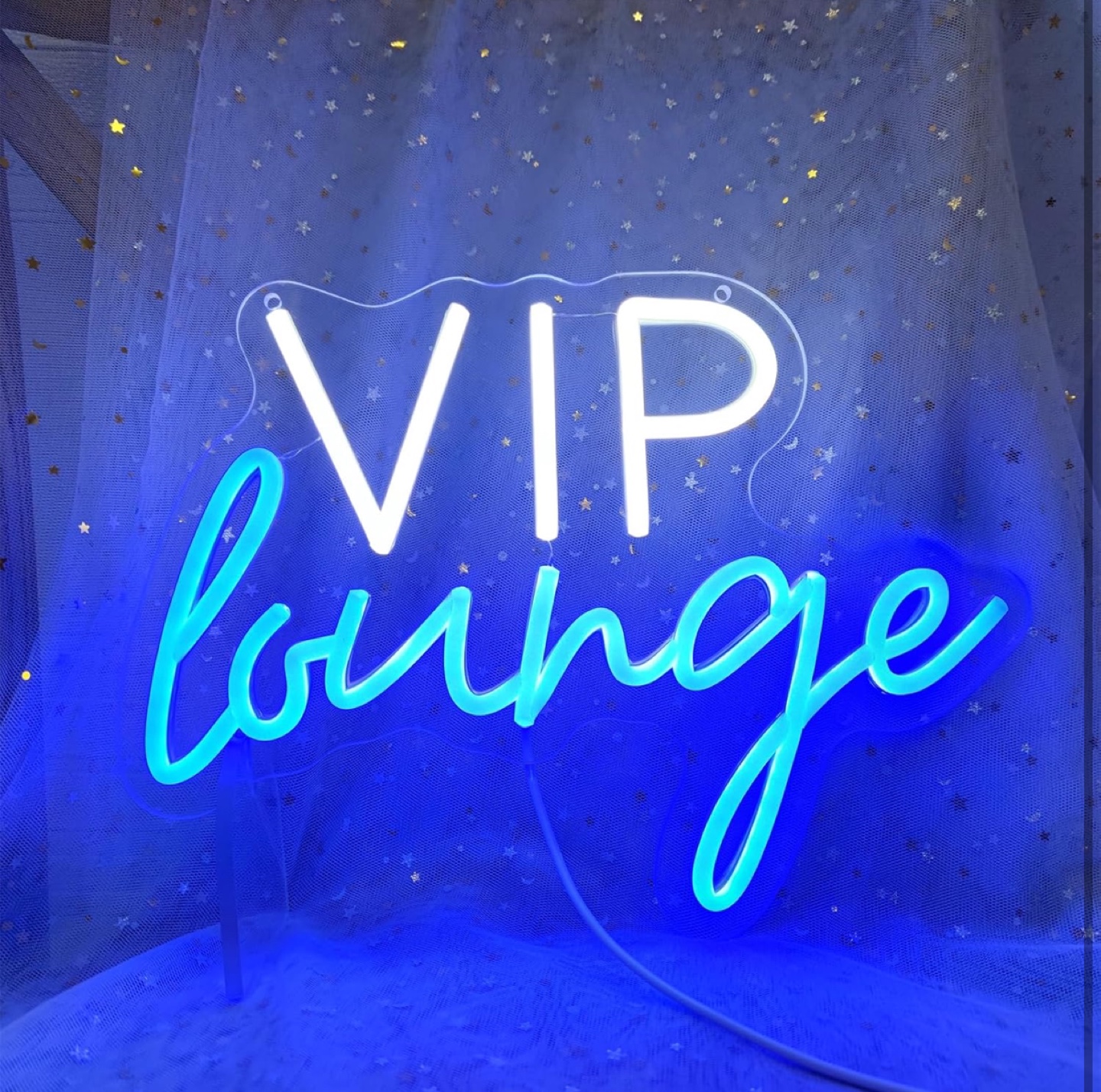 VIP lounge  light sign