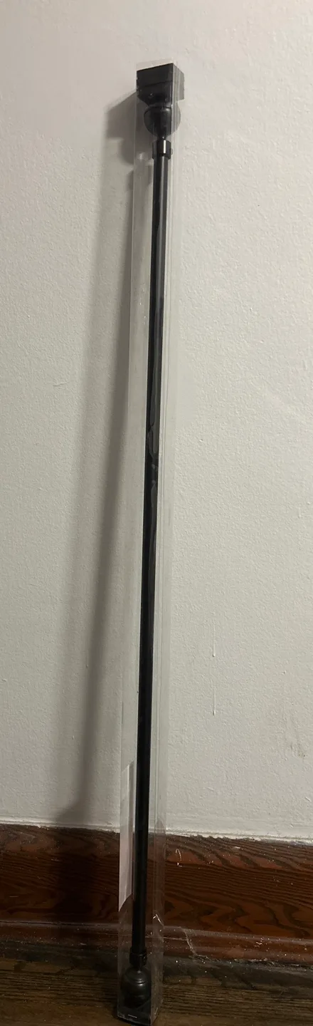 Black Curtain Rod 42-84" thumbnail