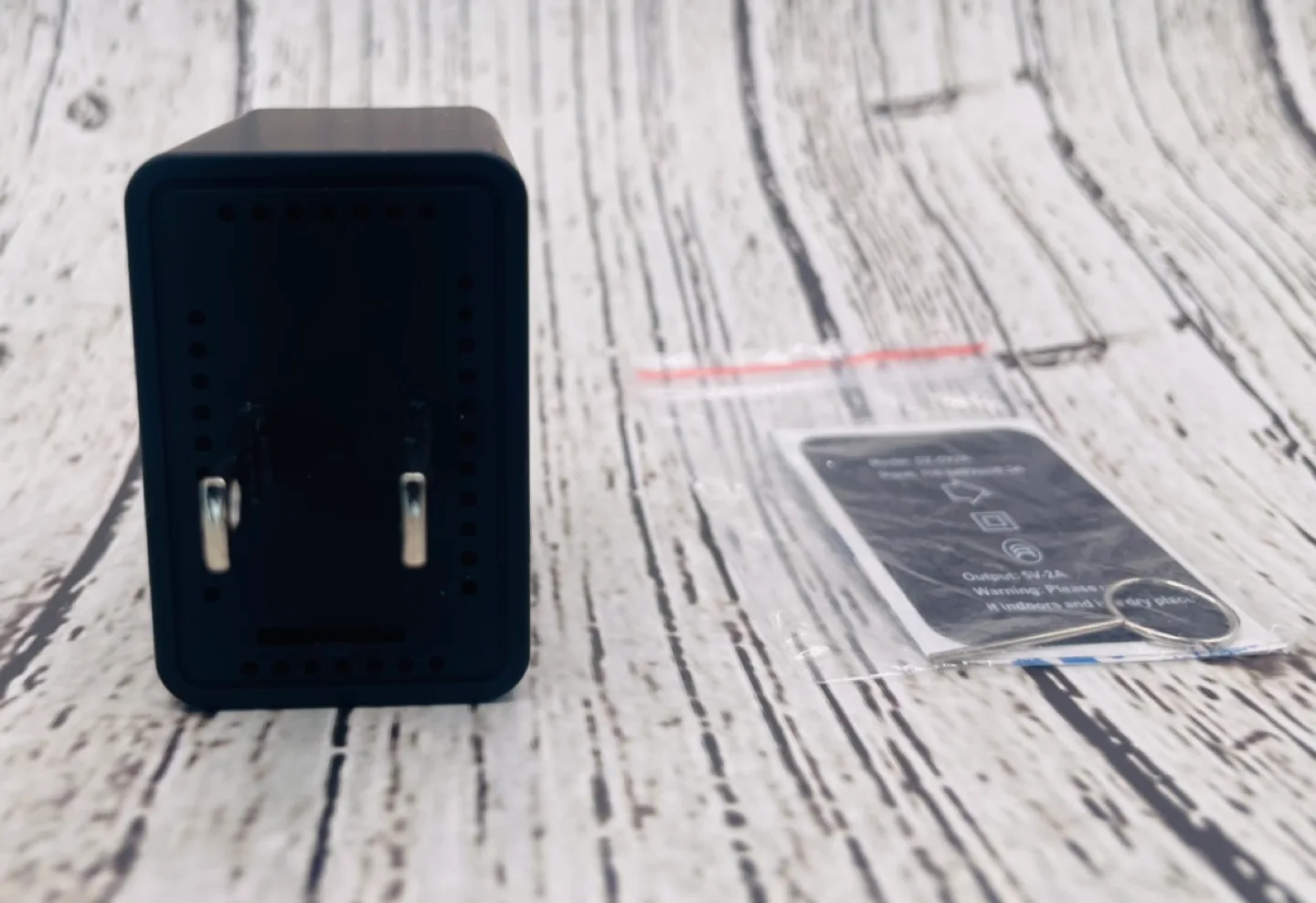 Mini Spy Camera disguised as Charger image indicator(3)