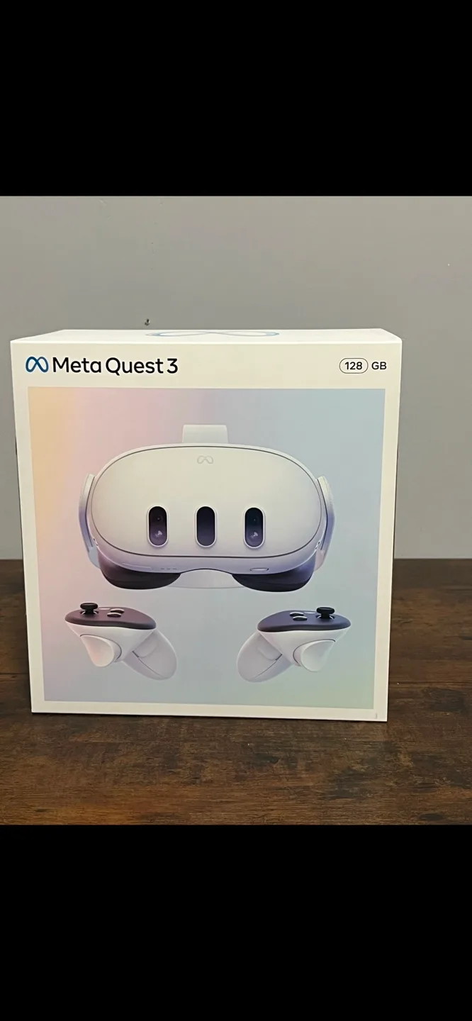 Meta Quest 3 128GB VR Headset - Brand New thumbnail